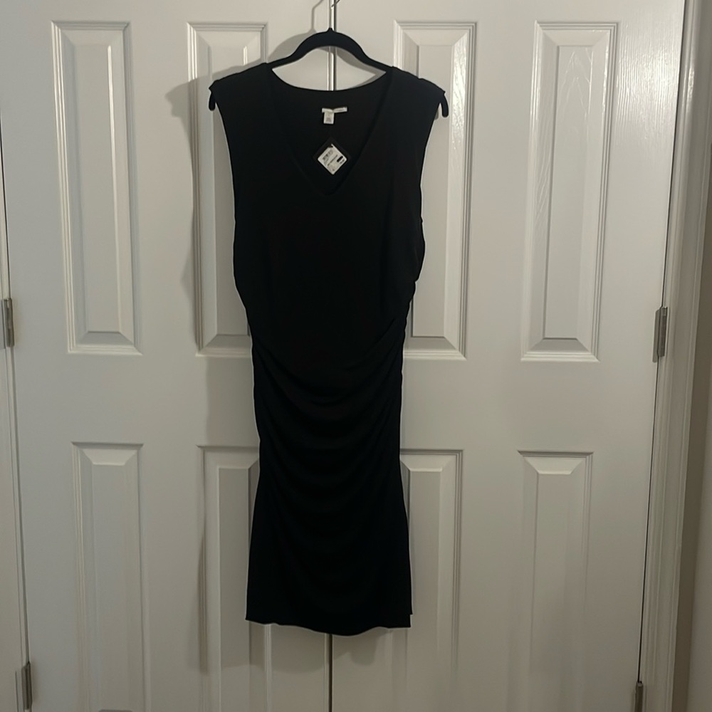 NWT Halogen Women’s Sleeveless Ruched Dress - Size L